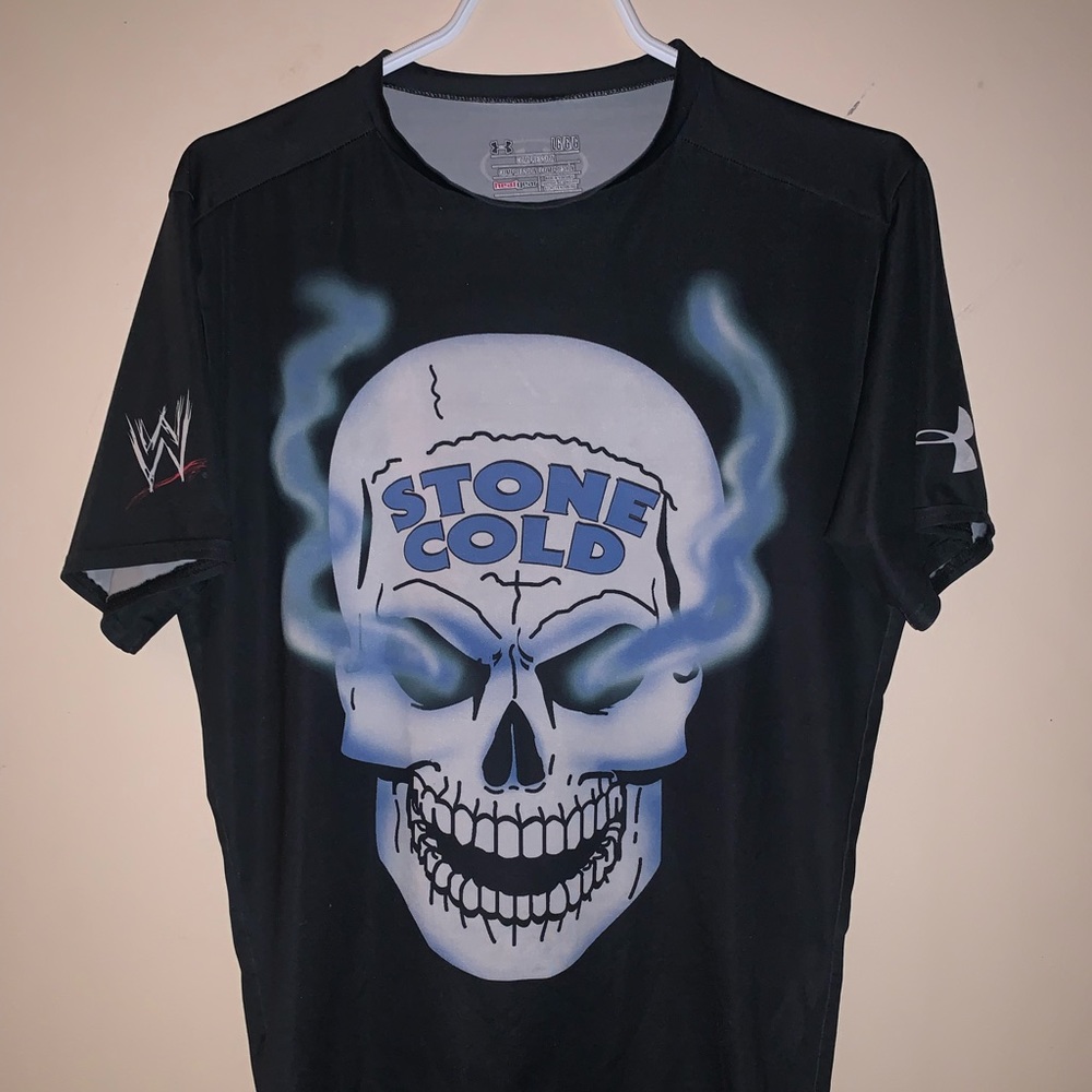 Stone cold under armour dead stock t shirt